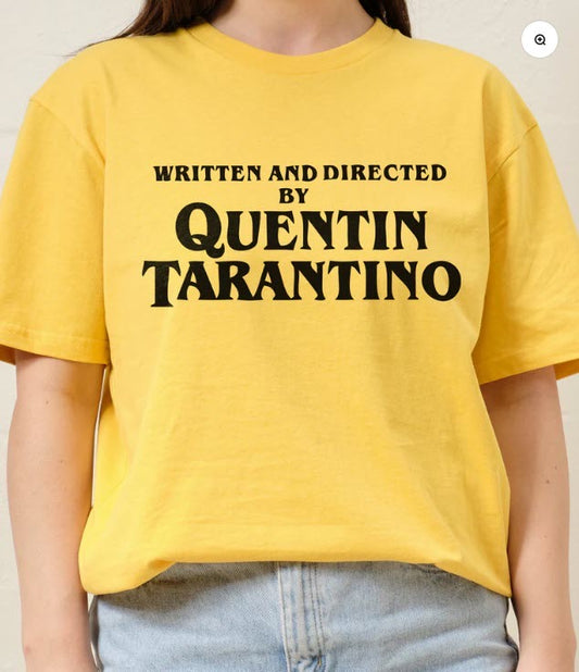 Directed by Quentin Tarantino Tee