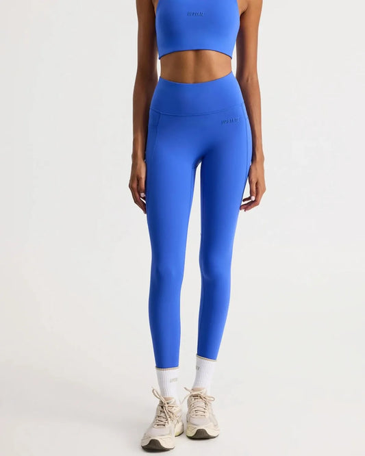 Upstate Butter Pocket 7/8 Tights Electric Blue