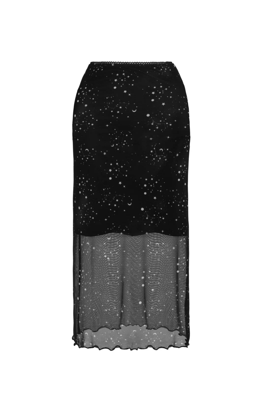 Hell Bunny Zodiac Mesh Skirt