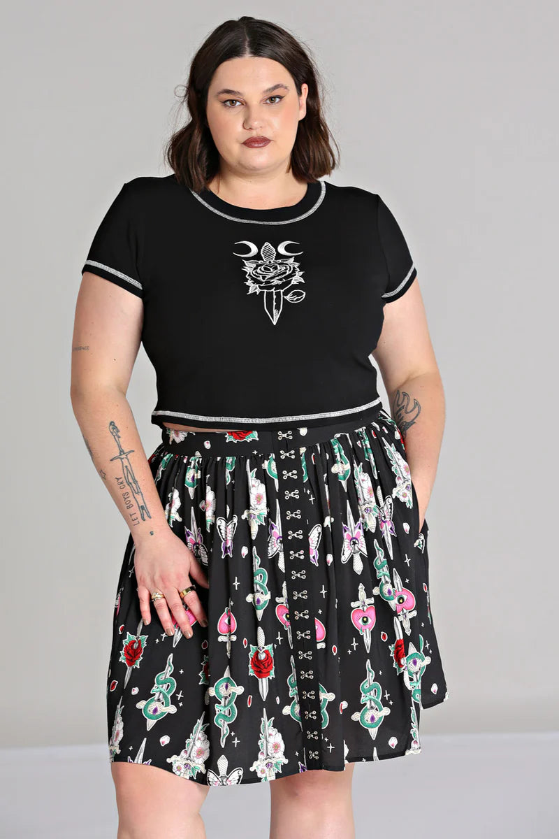 Roesia Top Black
