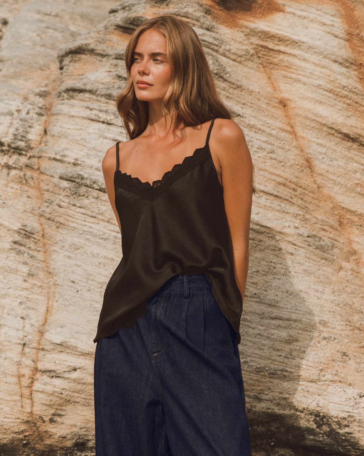 Chantilly Top Black