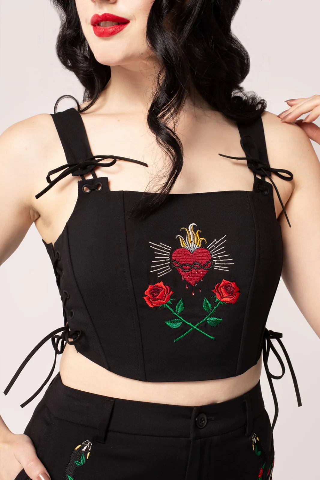 Hell Bunny Viva Maria Corset