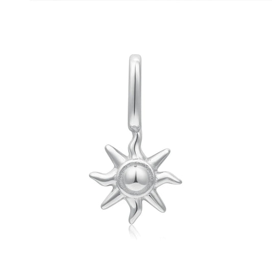 Silver Sunshine Charm Pendant