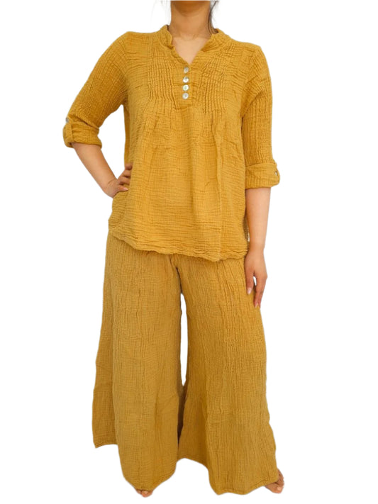 Hot Property - Liliana Cotton Set - Mustard